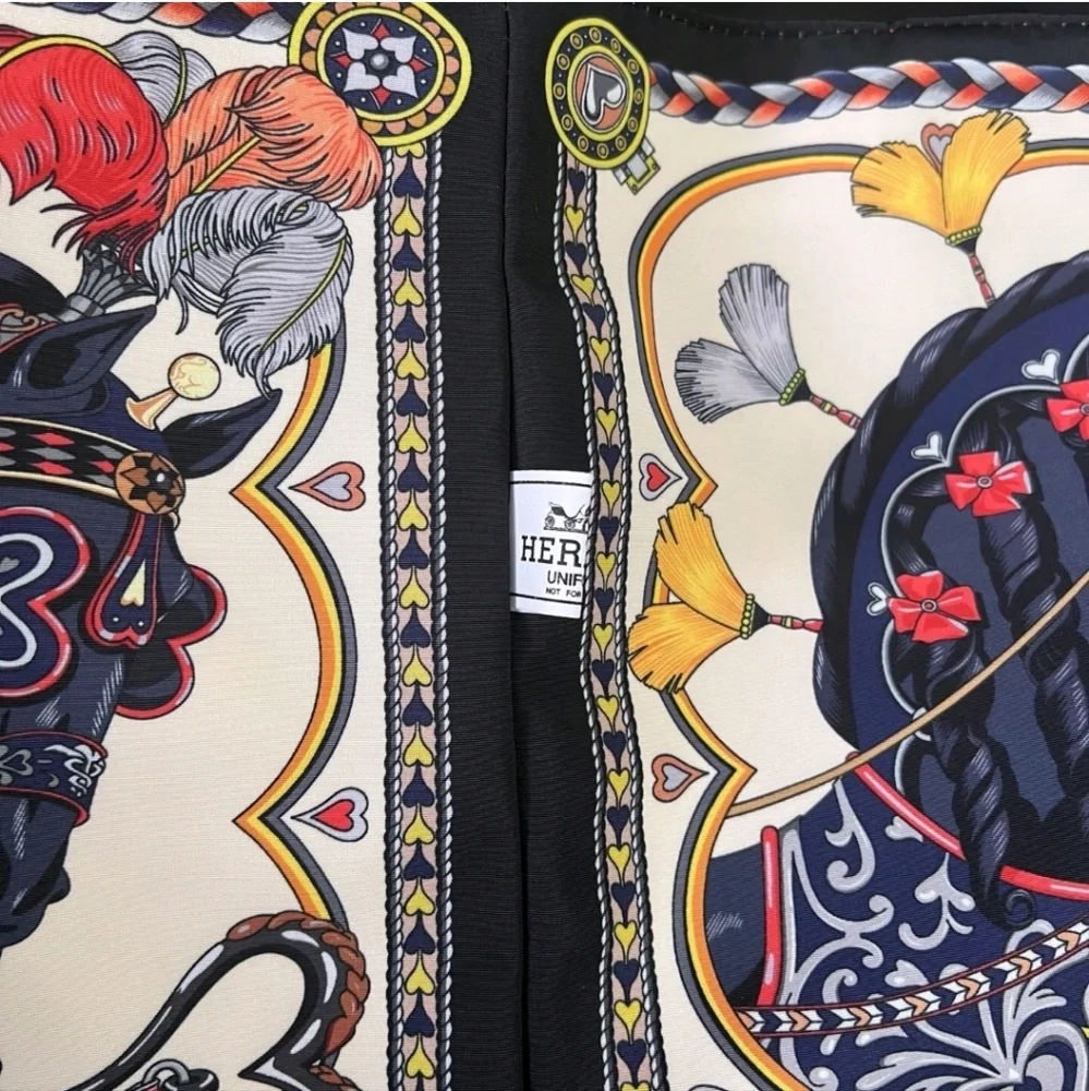 Hermès Multicolor Equestrian Design Tote, Birthday Gift, New! - Picture 4 of 8